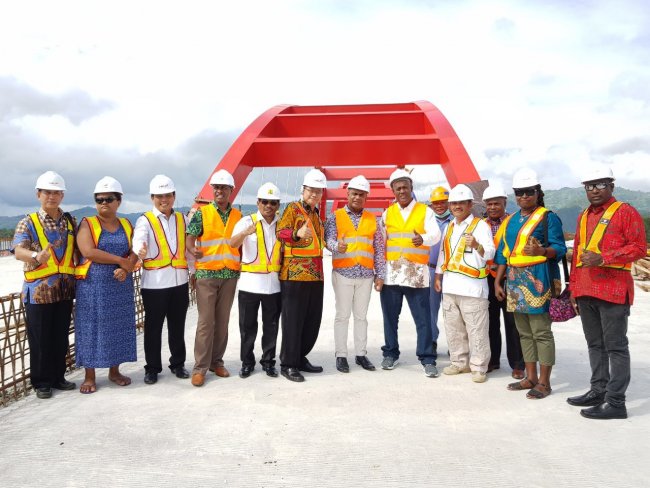 Dubes Kepulauan Salomon Kagum Melihat Pembangunan Papua