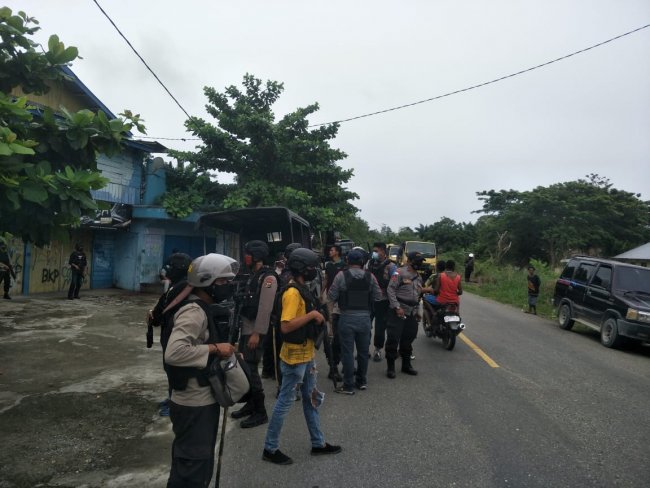 Polisi Tangkap Enam Orang Pasca Aksi Anarkis di Keerom