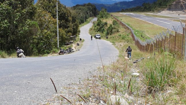 Kontak Tembak Pecah, Usai  Wakapolda Papua Tinggalkan Intan Jaya
