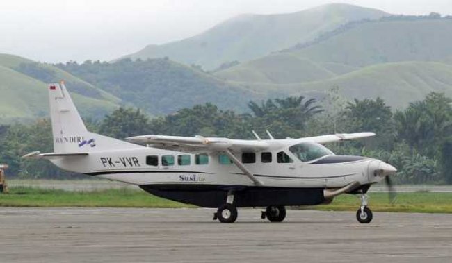 Pesawat Caravan Ditembak Saat Hendak Mendarat di Lapangan Terbang Beoga