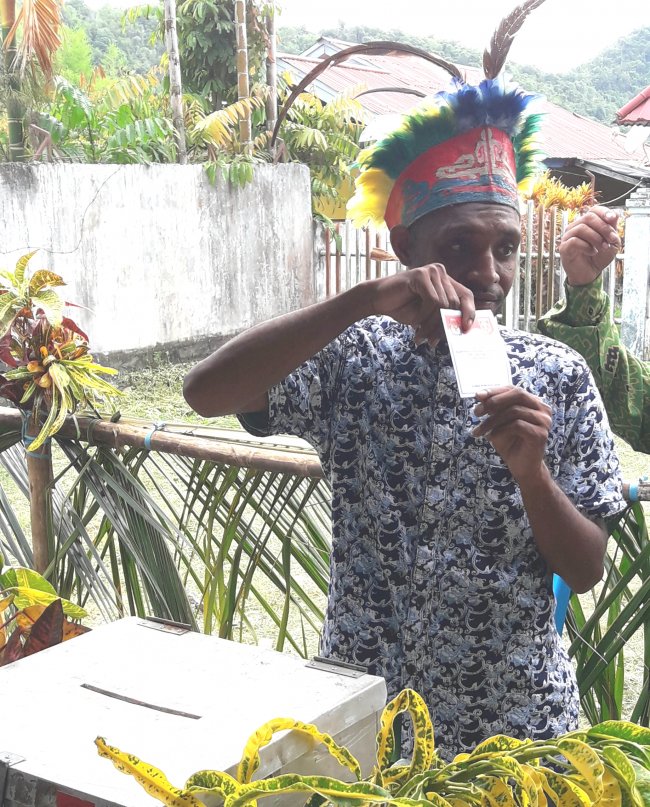 Nuansa TPS 005 Abepantai Kota Jayapura Papua Beretnik Budaya Nusantara
