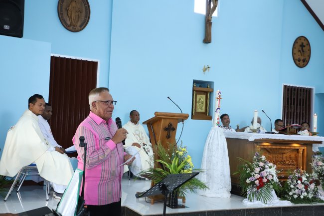 Setelah 28 Tahun Gereja Maria Medali Wasiat Diresmikan, Gubernur Waterpauw Salut dan Bangga Dengan Kemandirian Umat