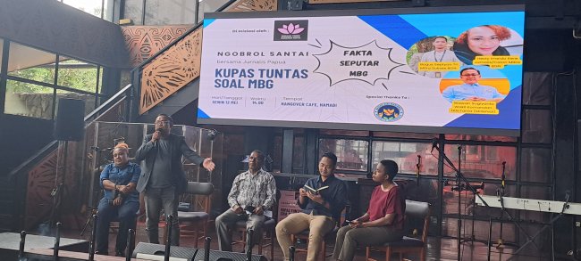 Yayasan Teker Harapan Papua Jadi Mitra BGN, Wakil Ketua TKN Millenial: Dapur Gizi Mandiri Pertama di Kabupaten Jayapura Yayasan Teker Harapan Papua Jadi Mitra BGN, Wakil Ketua TKN Millenial: Dapur Gizi Mandiri Pertama di Kabupaten Jayapura
