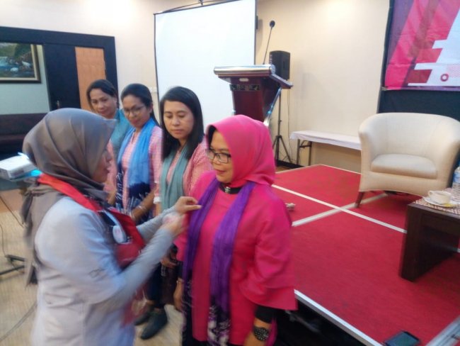 FJPI  Maluku dan FJPI Kalsel Dikukuhkan Besarkan Jurnalis Perempuan di Daerah