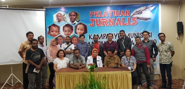 Dinkes Papua Ajak Media Kampanyekan Imunisasi MRP