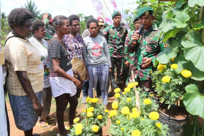  TNI Bersama PT Ewindo Gelar ‘Farmer Field Day’ di Perbatasan Sota Merauke