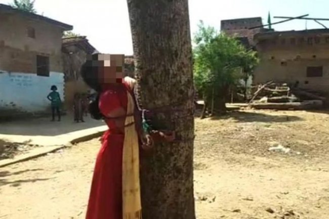 Gadis India Mendapat Hukuman Diikat Di Pohon Dan Disiksa Karena Kabur Dengan Pria Beda Agama