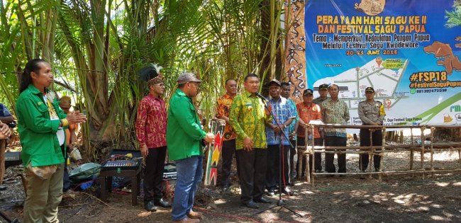 Pemprov Papua Mendorong Pembukaan Pabrik Pengolahan Sagu di Kabupaten Jayapura