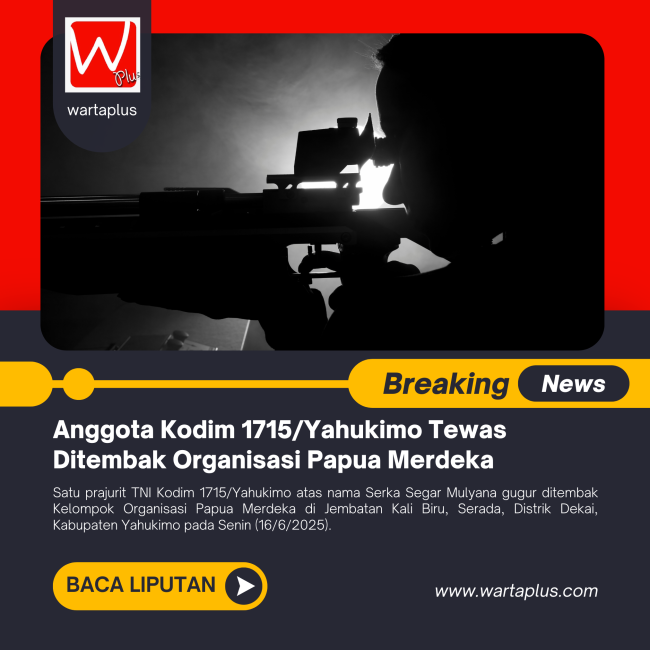 Anggota Kodim 1715/Yahukimo Tewas Ditembak Organisasi Papua Merdeka Anggota Kodim 1715/Yahukimo Tewas Ditembak Organisasi Papua Merdeka