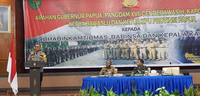 Pemprov Papua Minta Kabupaten Kota Implementasikan Regulasi Terkait Keamanan