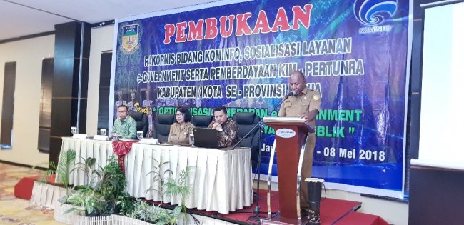 Pemprov Papua Dorong Kominfo Kabupaten Kota Hadirkan Pelayanan Publik Maksimal