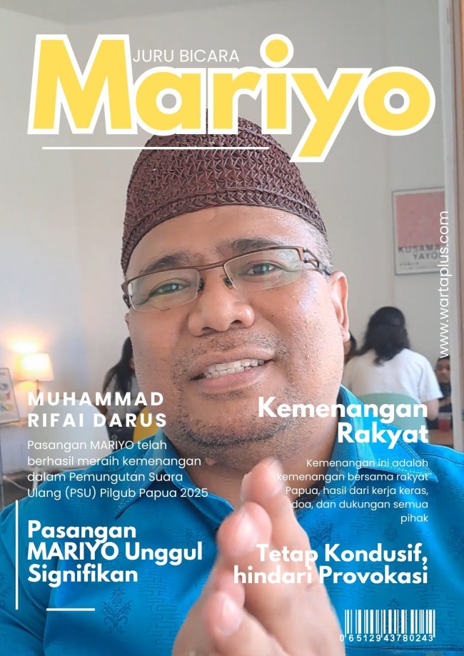 Unggul Signifikan, MARIYO Raih Kemenangan PSU Pilgub Papua