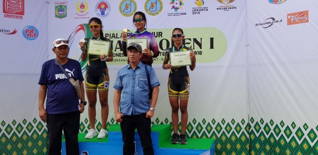 Kontingen Sepatu Roda Papua Raih Medali Terbanyak di Jatim Open