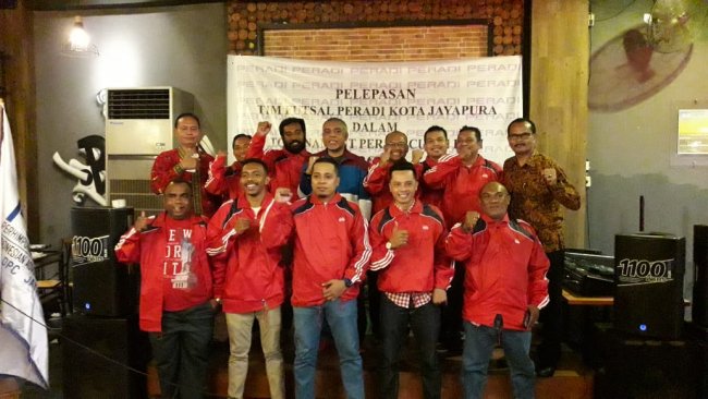 Targetkan Juara di Bali, Tim Futsal Peradi Jayapura Gandeng Pelatih Berlisensi Nasional