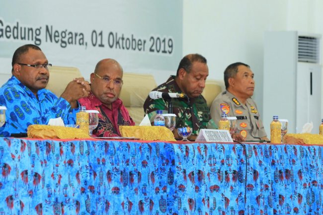Gubernur Papua Imbau 10 Kabupaten Pilkada 2020 Segera Selesaikan NPHD