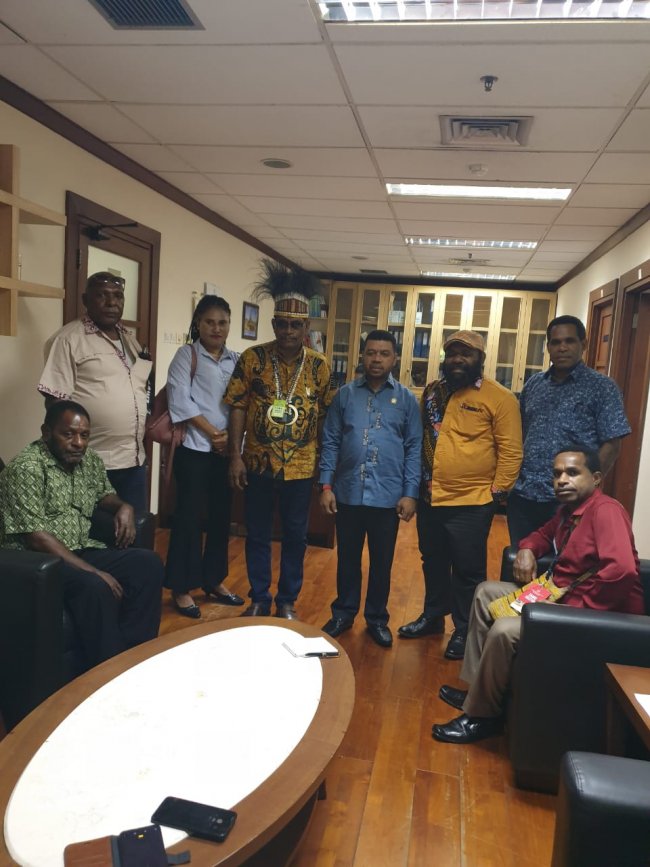 Delegasi Partai Lokal Papua Bersatu Temui Pansus Papua DPD RI
