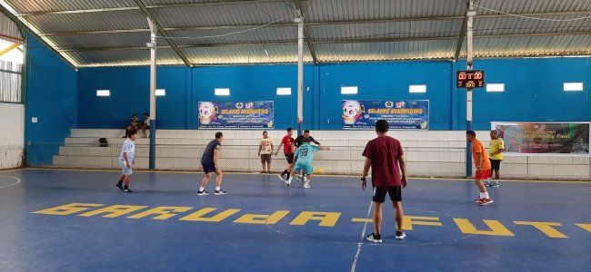 Sambut HPN 2020, Eksebisi Futsal Wakapolda vs Wartawan Papua Barat