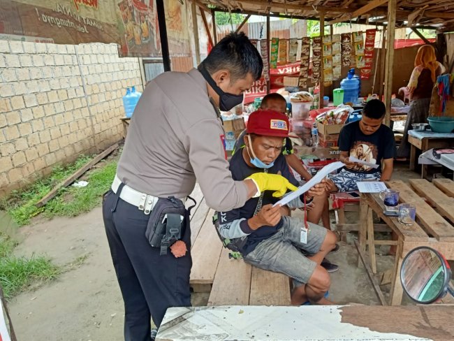 Polisi Imbau Warga Kabupaten Jayapura Ikuti Kebijakan Pemerintah Cegah Covid-19