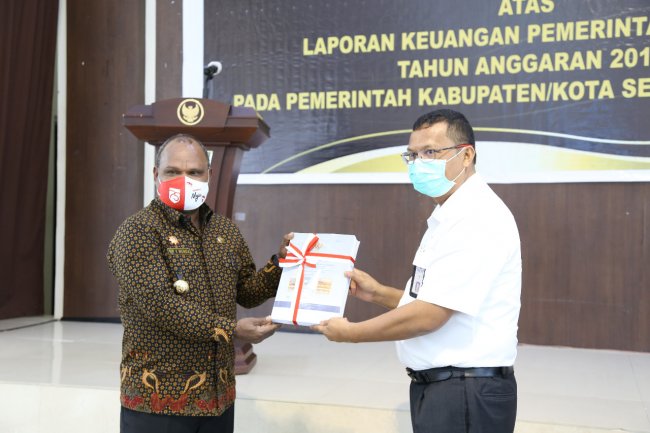 Ukir Sejarah, Kabupaten Puncak Jaya Raih Opini WTP Pertama Kalinya dari BPK