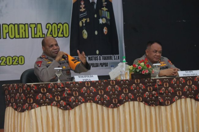 Wakapolda: Jadilah Polisi Papua yang Dapat Dibanggakan