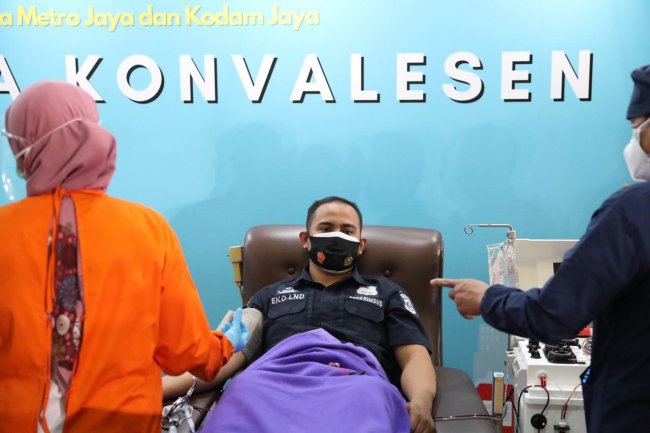 Donor Plasma Polri Bisa Jadi Teladan Lembaga Lain