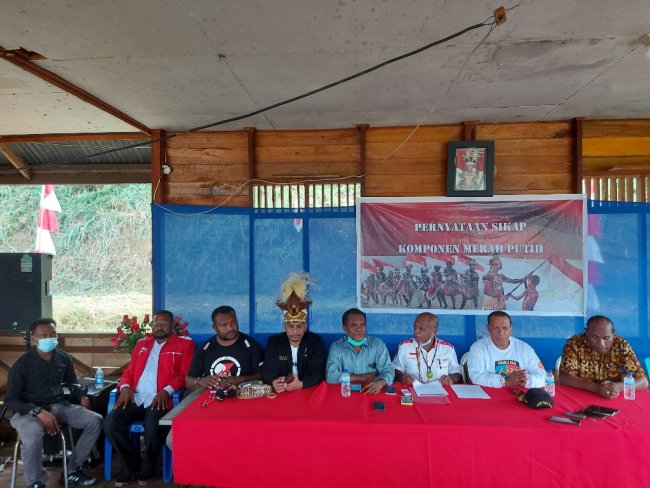 Ini Tujuh Komitmen Komponen Merah Putih Terhadap Kebijakan Pemerintah di Papua