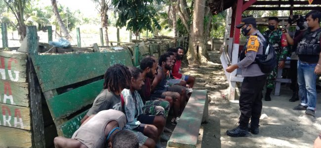 TNI Amankan Sembilan Anggota TPNPB-OPM di Keerom