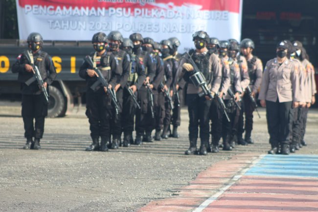 TNI Polri Siap Amankan Pleno Rekapitulasi PSU Pilkada Nabire