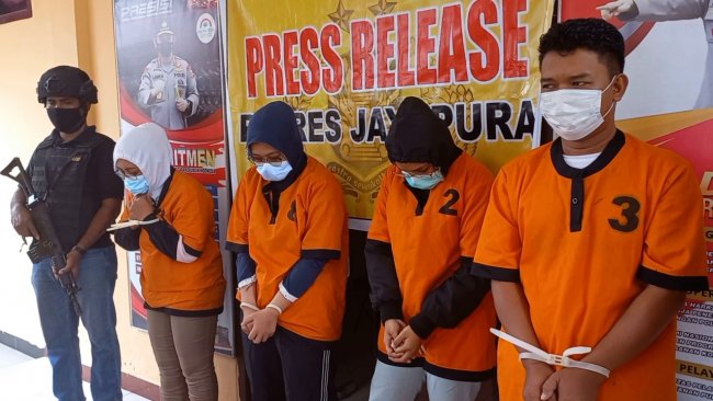 Terlibat Pembuatan Surat PCR Palsu, Oknum ASN Dinkes Kota Jayapura dan Dua Tenaga Medis Ditangkap Polisi