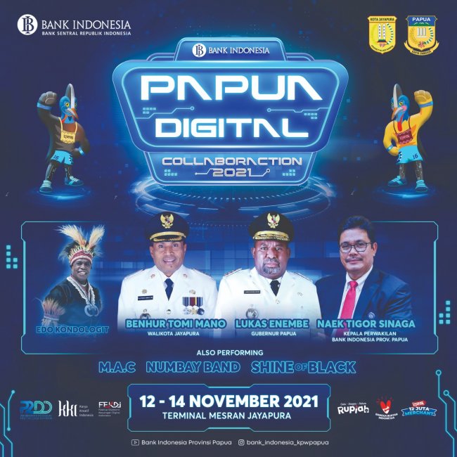 Festival Peparnas: Papua Digital Collaboraction 2021 Mulai 12 -14 November