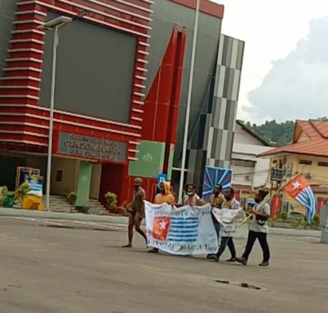 7 Pengibar Bendera Bintang Kejora Diperiksa Penyidik Polda Papua