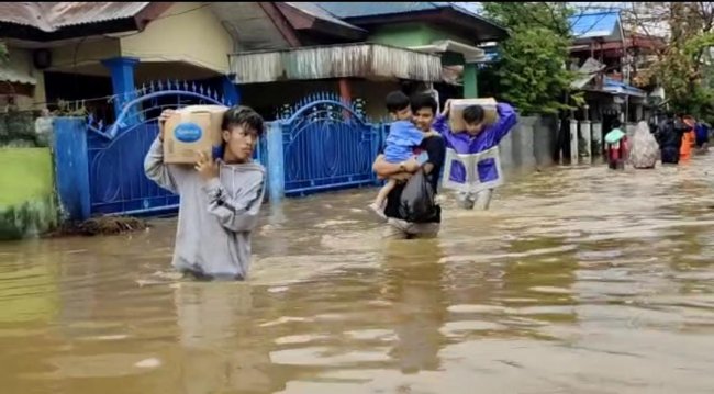 Banjir dan Tanah Longsor Kota Jayapura, Lebih Tiga Ribu Warga Mengungsi
