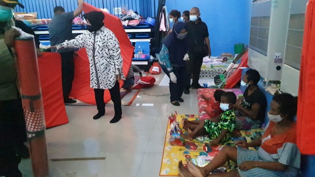 Jumlah Pengungsi Bertambah, Dua Posko Banjir di Kota Jayapura Malah Ditutup