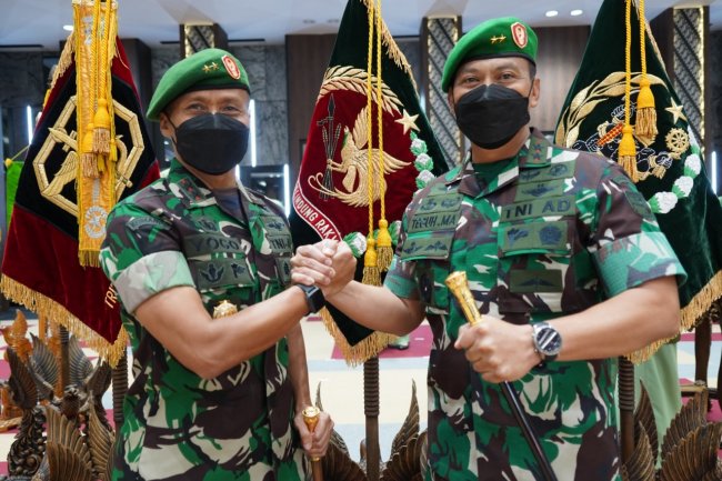 Mantan Danjen Kopassus Resmi Jabat Pangdam Cenderawasih