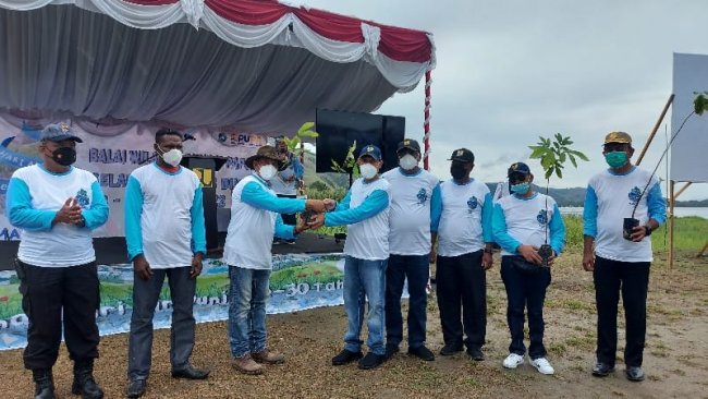 Peringati Hari Air Sedunia, BWS Papua Kembali Menanam Pohon di Pinggiran Danau Sentani