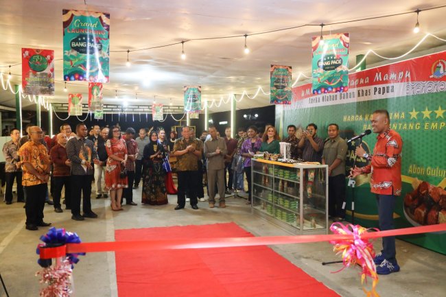 Korem 172/PWY Launching Usaha Kuliner 'Bang Pace'