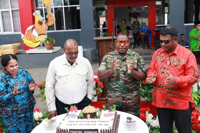 Ini Pesan Dandim 1702/JWY saat Hadiri Ibadah Syukur HUT Kota Wamena