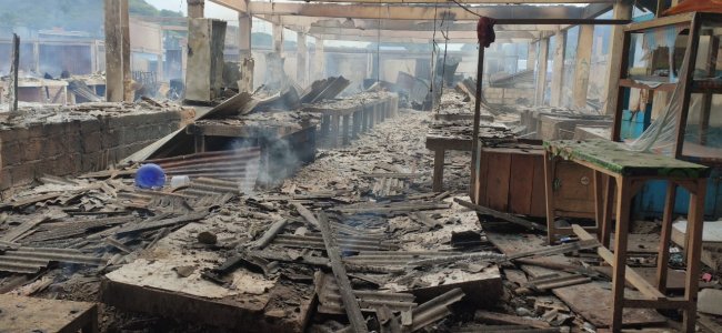 Lagi, Pasar Youtefa Abepura Terbakar, 173 Kios dan Lapak Hangus Dilahap Api