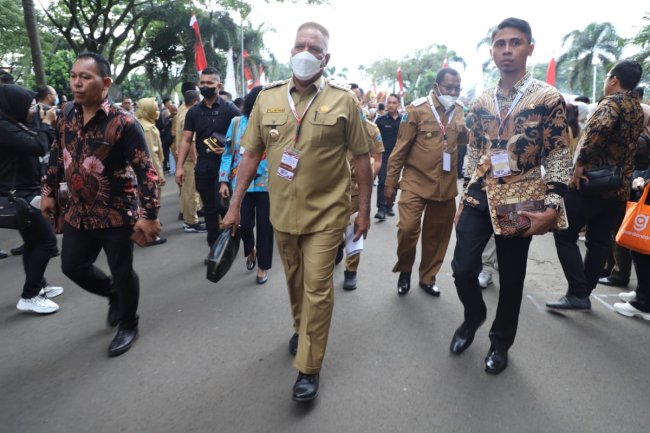 Gubernur Waterpauw Hadiri Rakornas Kepala Daerah di Bogor