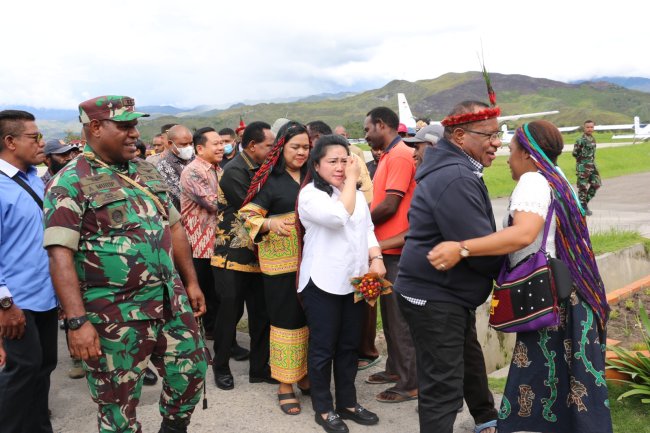 Sambut Kunjungan Wamendagri, Dandim Tegaskan Siap Dukung Pembangunan Provinsi Papua Pegunungan