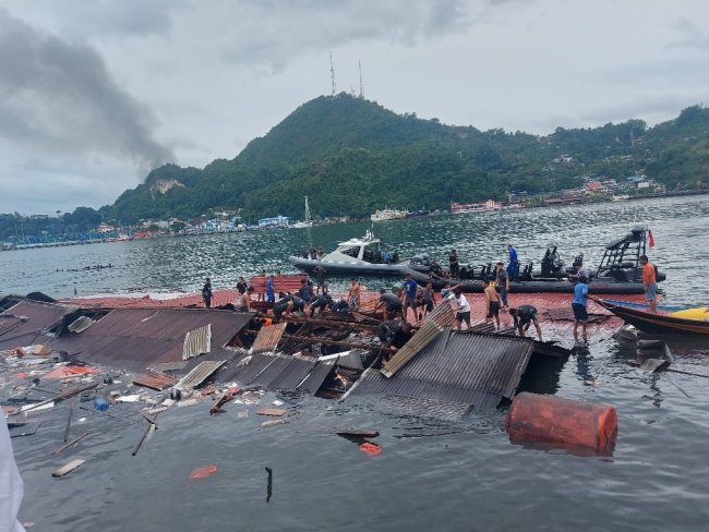 Gempa Berkekuatan 5,4 SR Runtuhkan Sejumlah Bangunan di Jayapura,  Masyarakat Panik, Ada Korban Jiwa