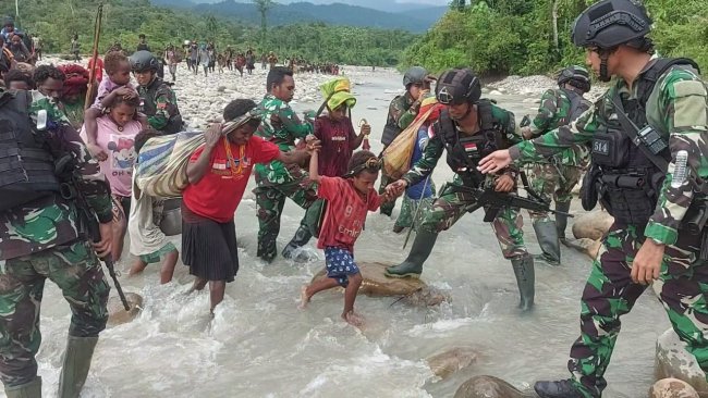 Kapendam Cenderawasih: Sampai Hari Ini Total Pengungsi Paro Sebanyak 167 Orang