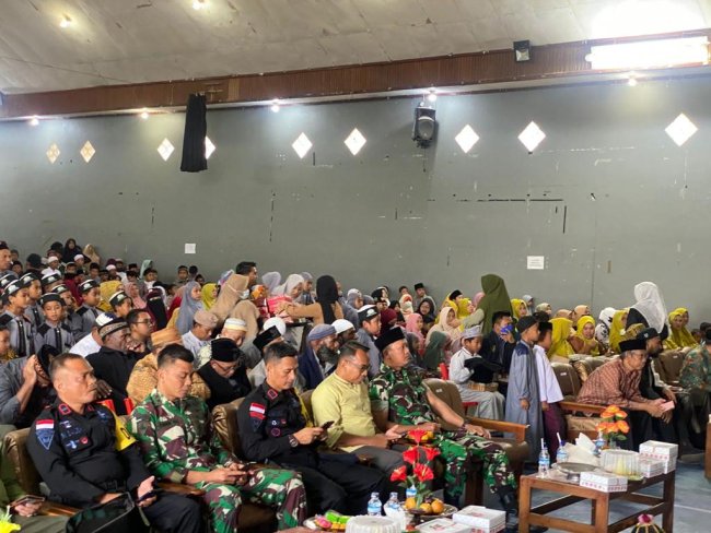 Personel Kodim Jayawijaya Hadiri Peringatan Isra Mi’raj Nabi Muhammad SAW yang Digelar Pemda