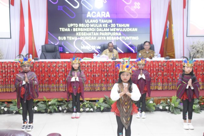 Peringati HUT RSUD Mulia ke-20, Digelar Seminar Puncak Jaya Bebas Stunting