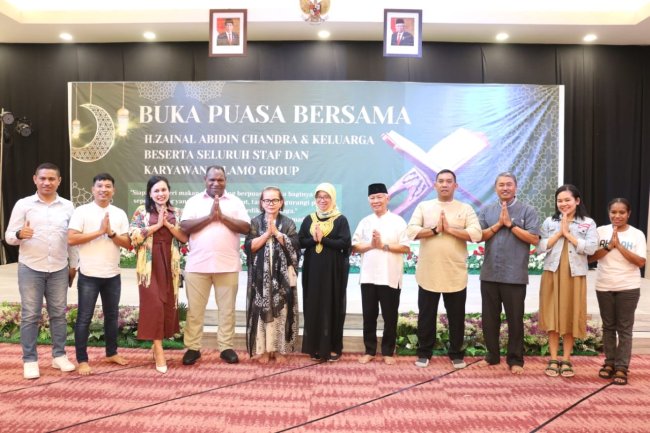 Pererat Tali Silaturahmi, Dandim Jayawijaya Hadiri Buka Puasa Bersama Pilamo Group