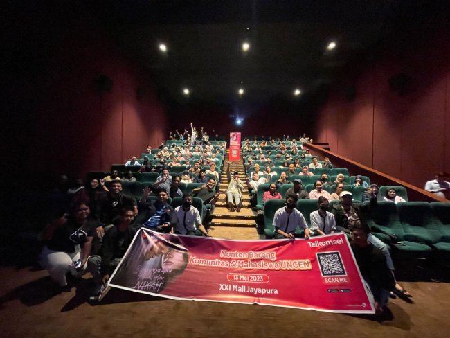 Beri Apresiasi Pelanggan Setia, Telkomsel Kembali Ajak Nobar Film di XXI Jayapura