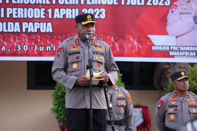 Kapolda Papua Berharap Hut Bhayangkara ke-77, Momen Baik Pembebasan Pilot Susi Air