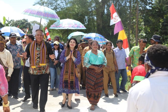 Pembangunan Taman Wisata Rohani Meyes, Gubernur Waterpauw Akan Dikenang Dengan Penuh Rasa Hormat