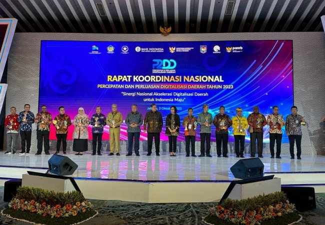 Kota Jayapura Terpilih Sebagai Pemenang TP2DD Terbaik Wilayah Nusampua