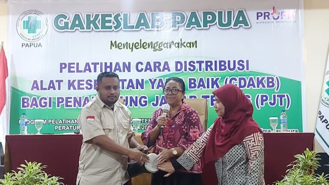 30 Pejabat Teknis Distributor Alat Kesehatan di Jayapura Ikuti Pelatihan CDAKB